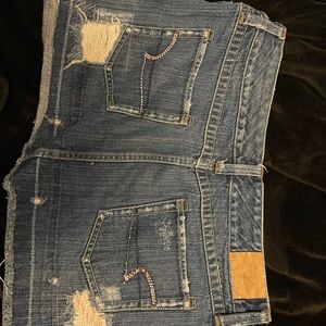 American Eagle denim mini skirt. EUC